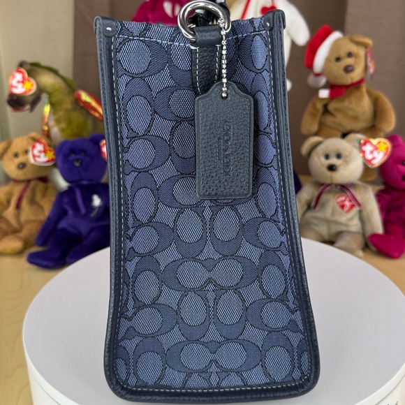 💥COACH - Dempsey Carryall In Signature Jacquard With Stripe And Patch - 45U520 - Picture 12 of 17